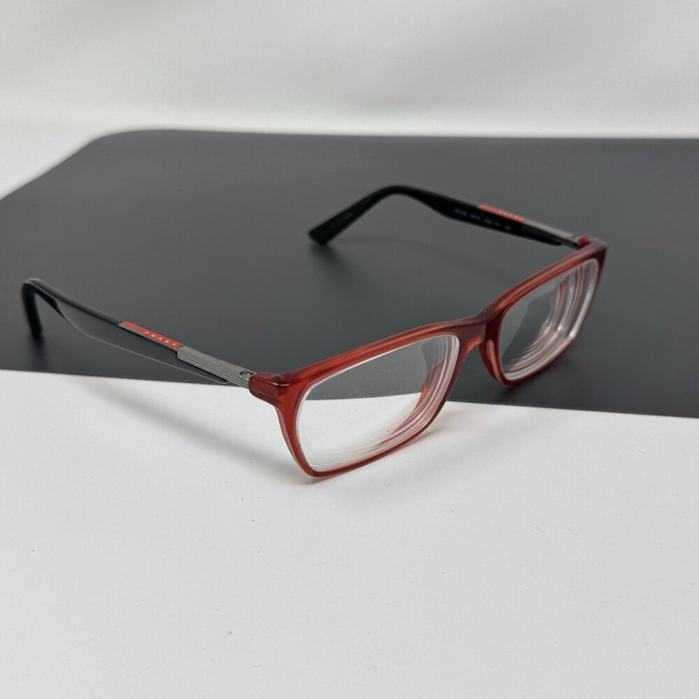 Prada Red Eyeglasses Frame Vps 01b Ab9-1o1 54 [] … - image 1